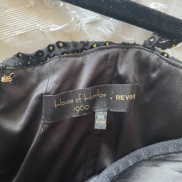 House of Harlow 1960 x REVOLVE Ananda Dress Noir mini small - Picture 5 of 5